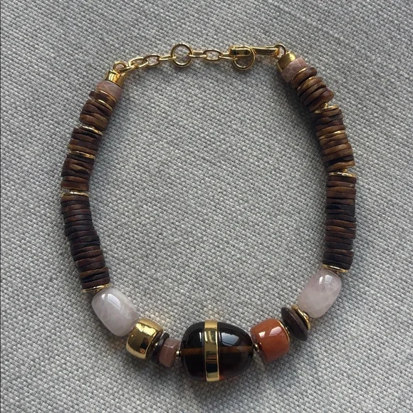 Lizzie Fortunato Neptune Collar Necklace in Terra - Picture 6 of 7